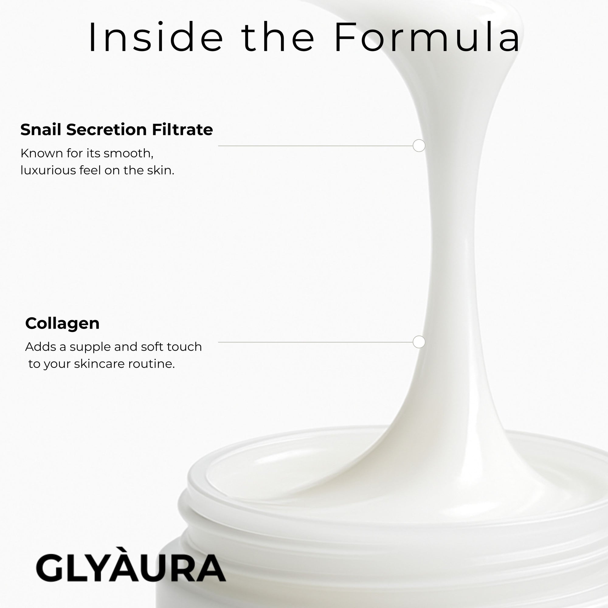 Snail All In One Cream – Snail Mucin & Collagen Moisturiser